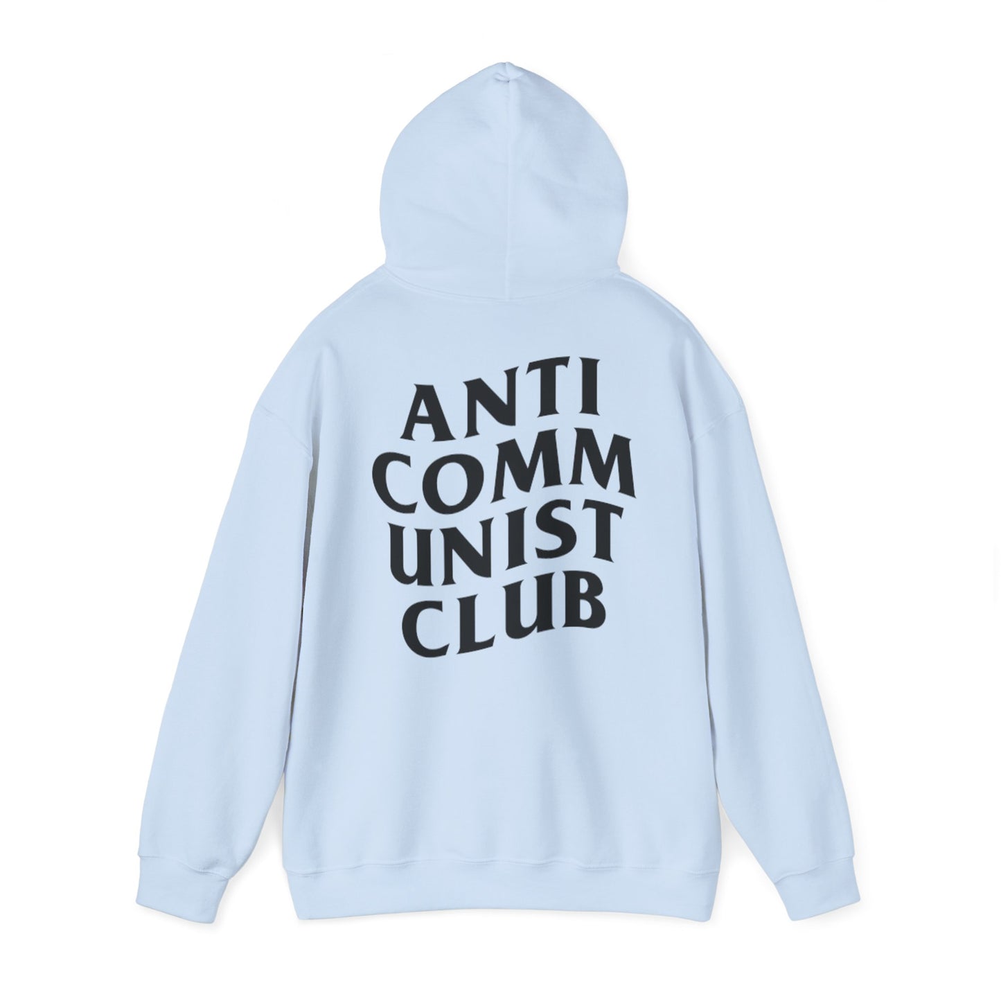 Hoodie anti communist club (on back)