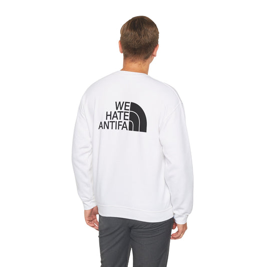 Sweatshirt we hate antifa (on back)