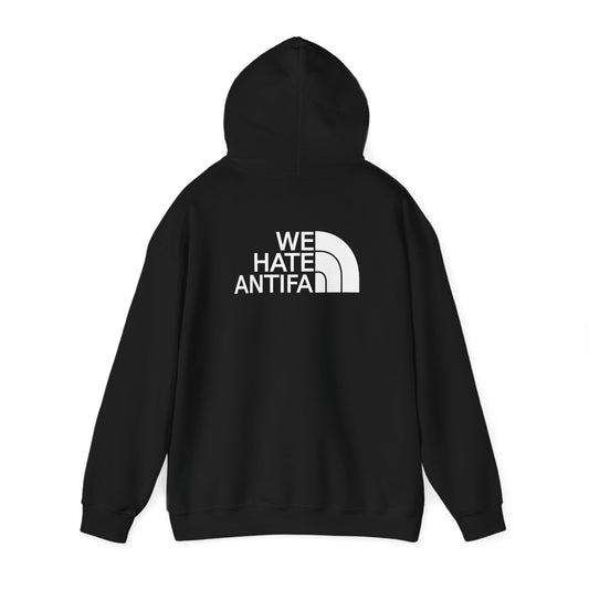 Hoodie we hate antifa (on back)