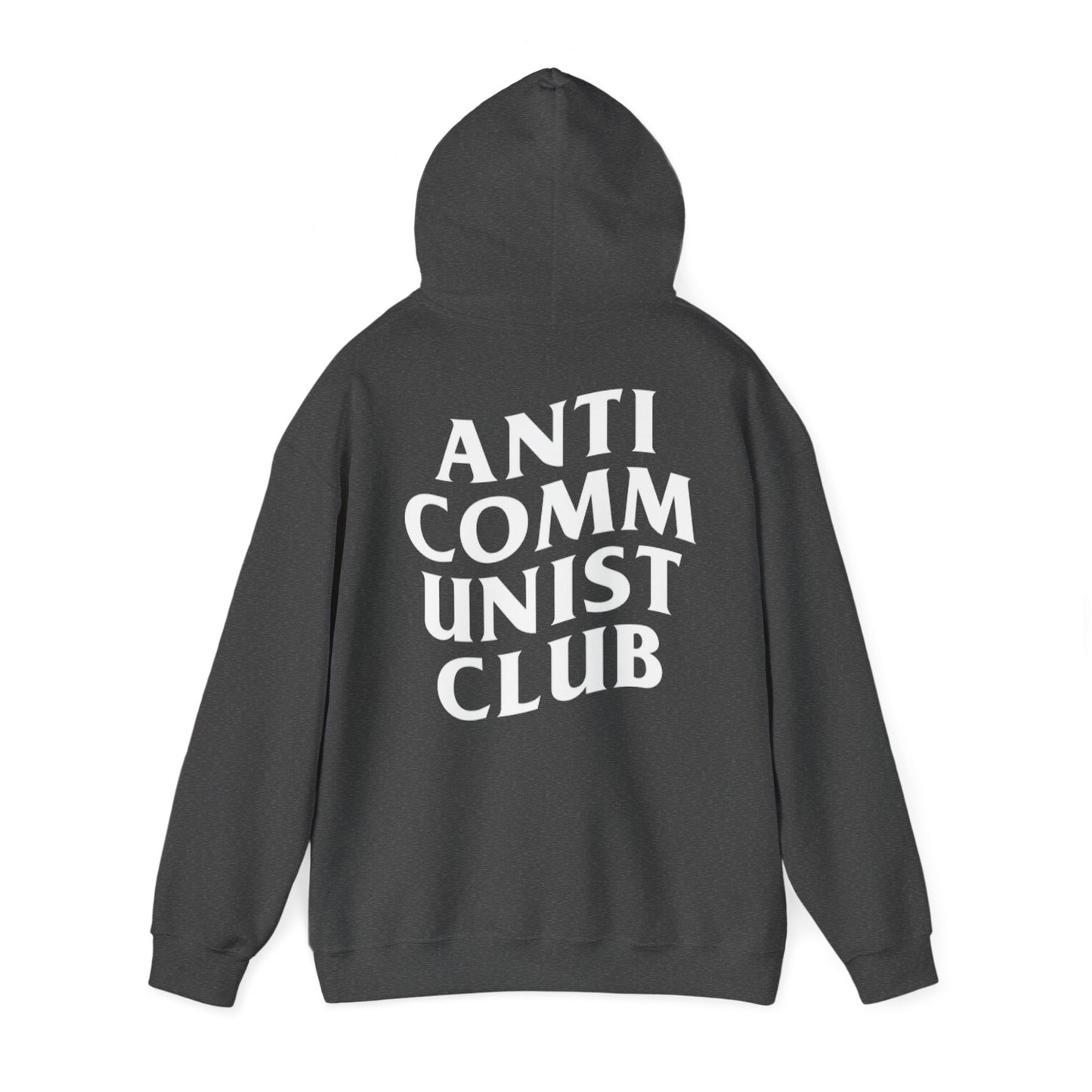 Hoodie anti communist club (on back)