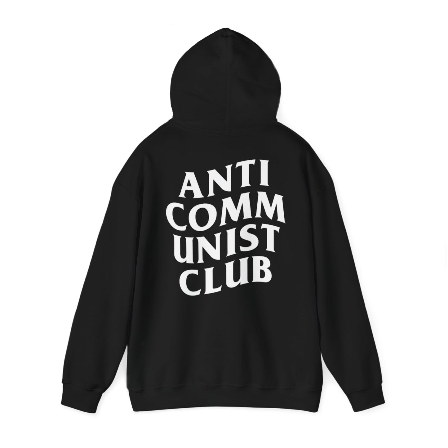 Hoodie anti communist club (on back)