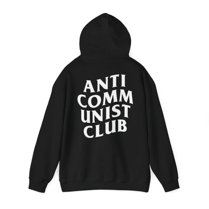 Hoodie anti communist club (on back)