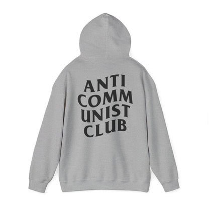 Hoodie anti communist club (on back)