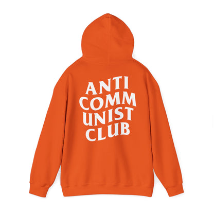 Hoodie anti communist club (on back)