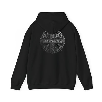 Hoodie Celtic cross Slovenija (on back)