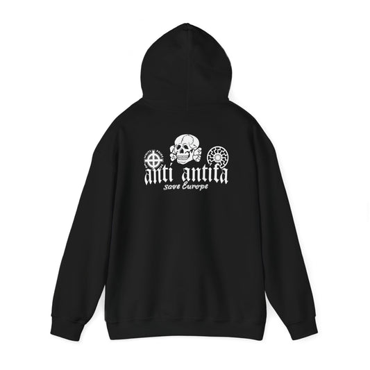 Hoodie anti antifa (on back)