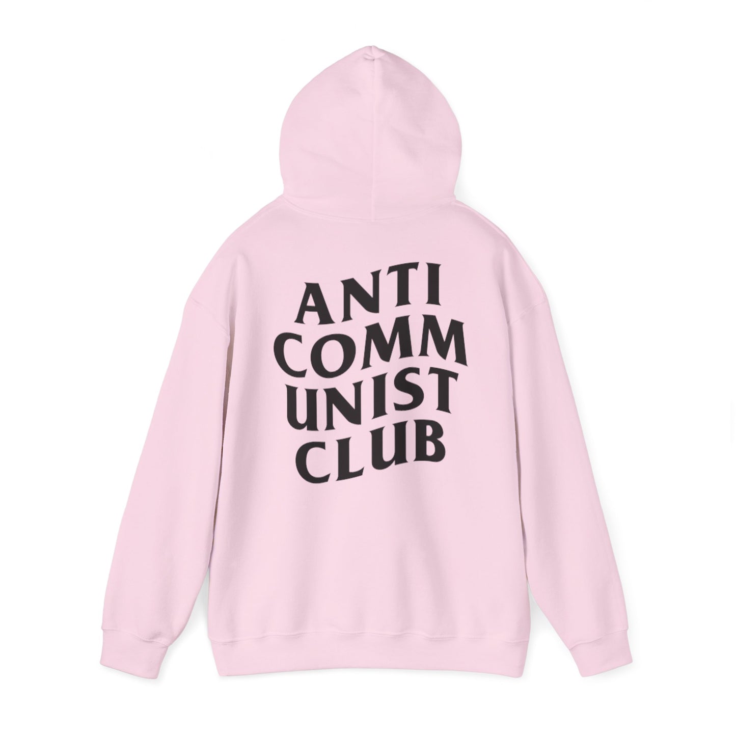 Hoodie anti communist club (on back)