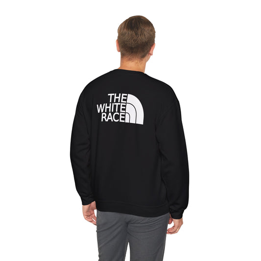 Sweatshirt the white race (on back)