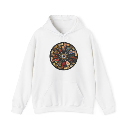 Hoodie black sun