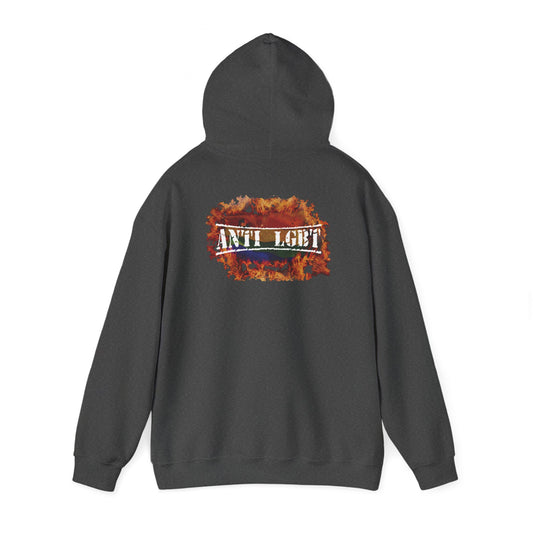 Hoodie anti lgbt (on back)