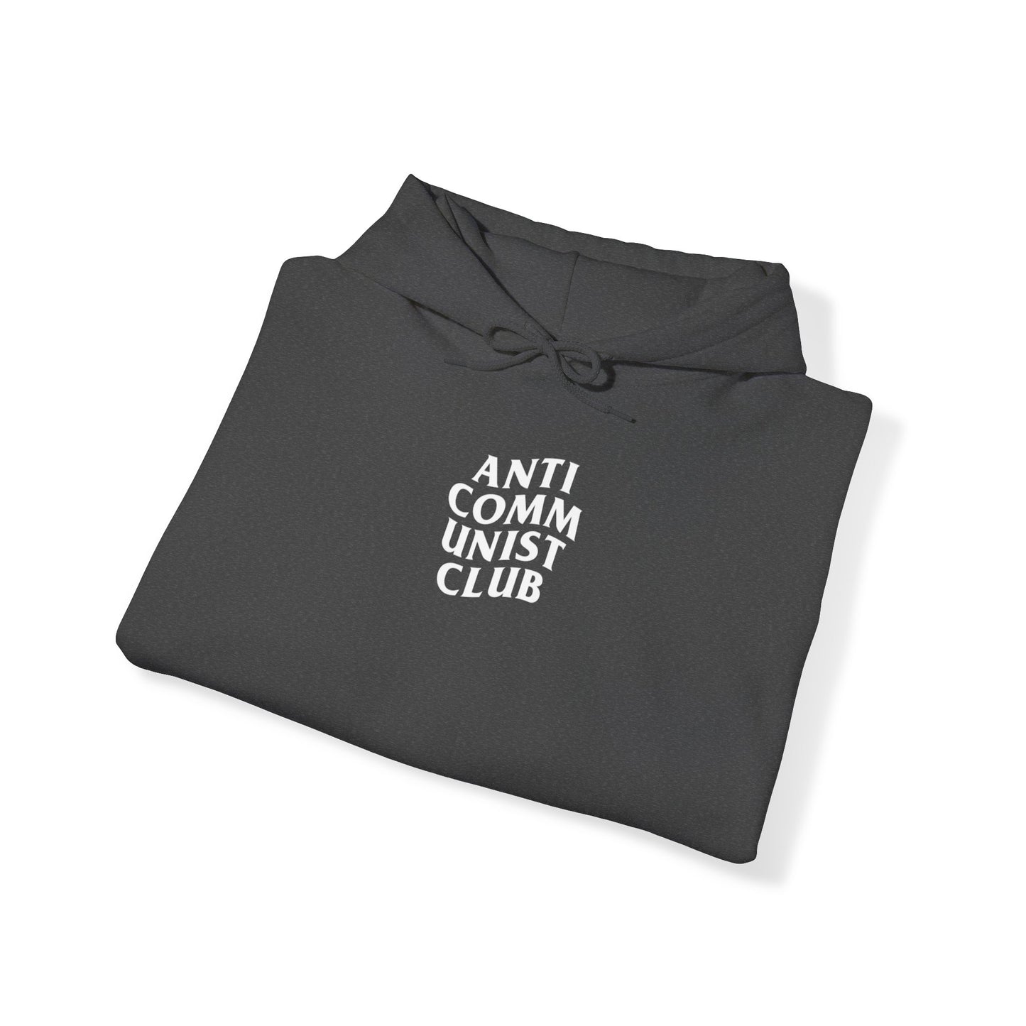 Hoodie anti communist club (on back)