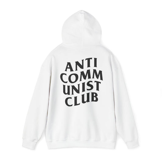 Hoodie anti communist club (on back)